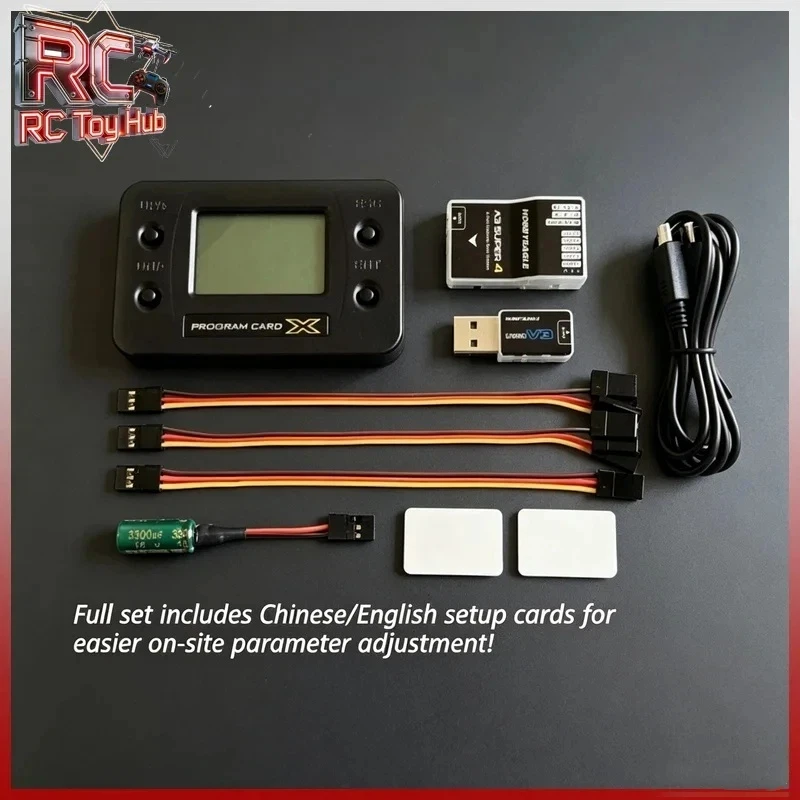 HobbyEagle A3 Super 4 3 Axis Gyroscope Flight Controller Stabilizer For Fixed Wing Ducted Fan Jet Pusher Prop Rc Airplane
