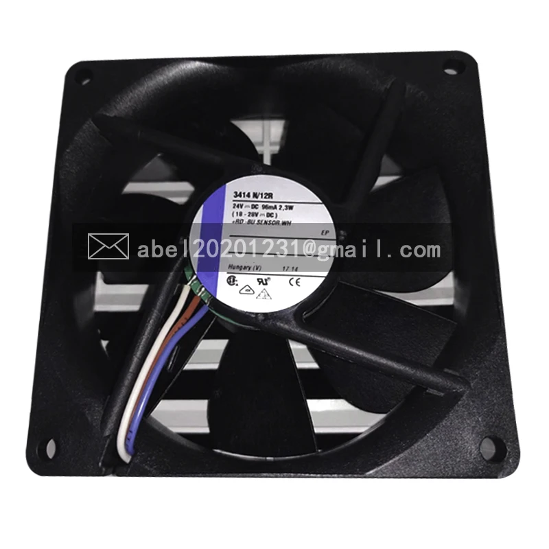 

BRAND NEW 3414N/12R 3414 N/12R 24VDC COOLING FAN COOLER 9025 9CM 90*90*25MM