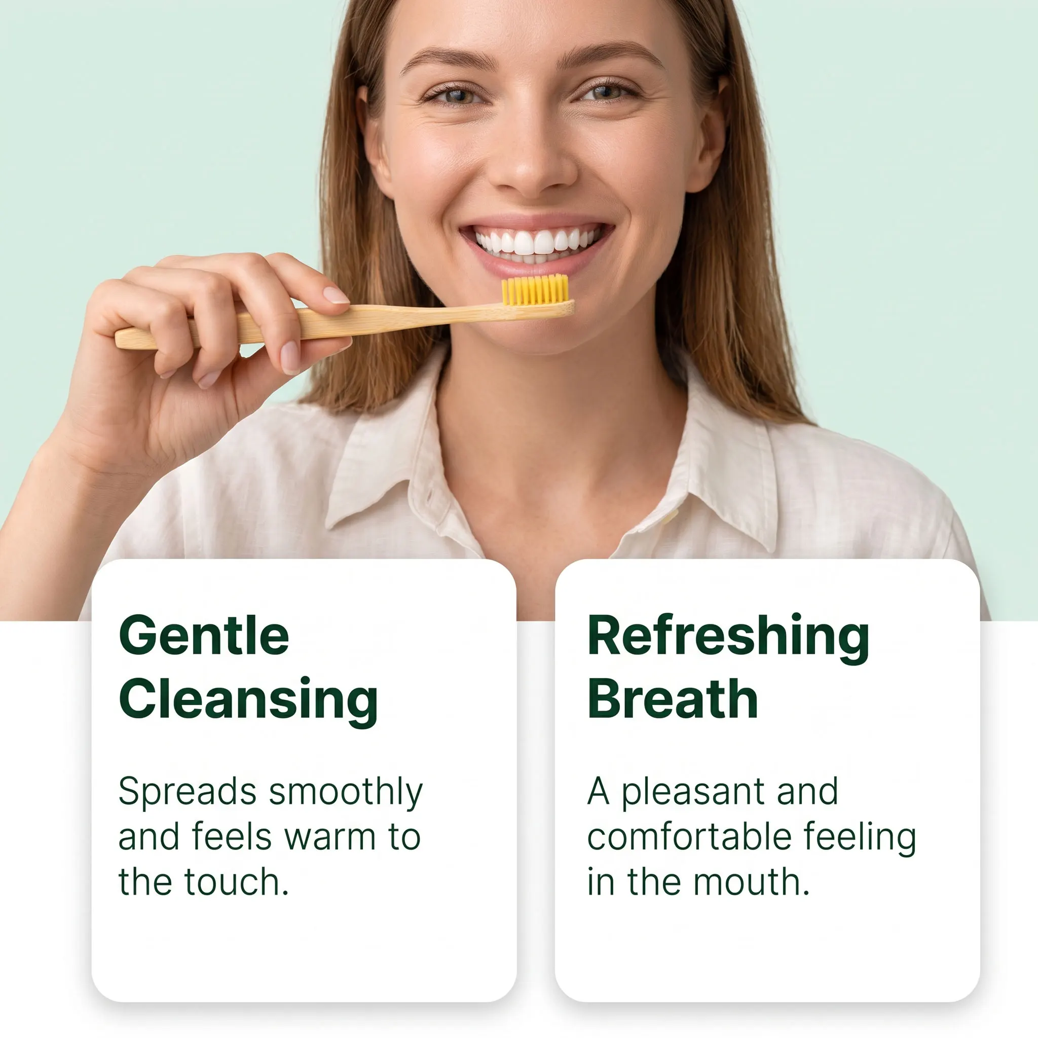 Fresh Stain-Removing Toothpaste, Gentle Cleaning, Pleasant Scent, Daily Use, Mild, Non-irritating, Long-lasting Freshness