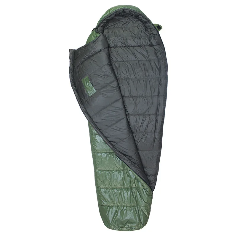 كيس نوم قطني للتخييم للبالغين، مفرد سميك