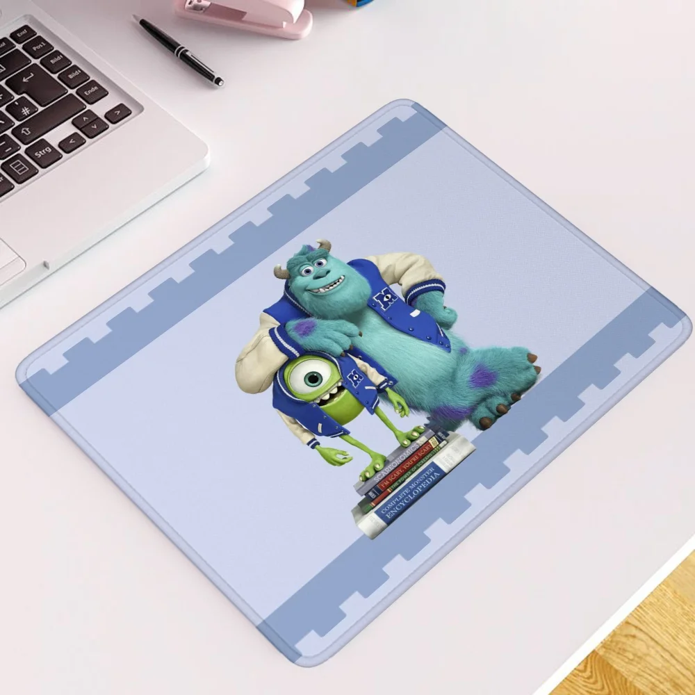 Rubber Mat Small Desk Accessory Monsters University Pc Gamer Accessories Gaming Mouse Pad Anime Mousepad Company Game Mats Mause