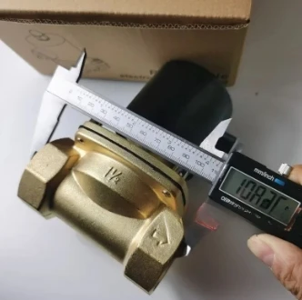 

UW-40 pipeline solenoid valve 2W400-40 two normally closed drain valve 1.5 inch DN40