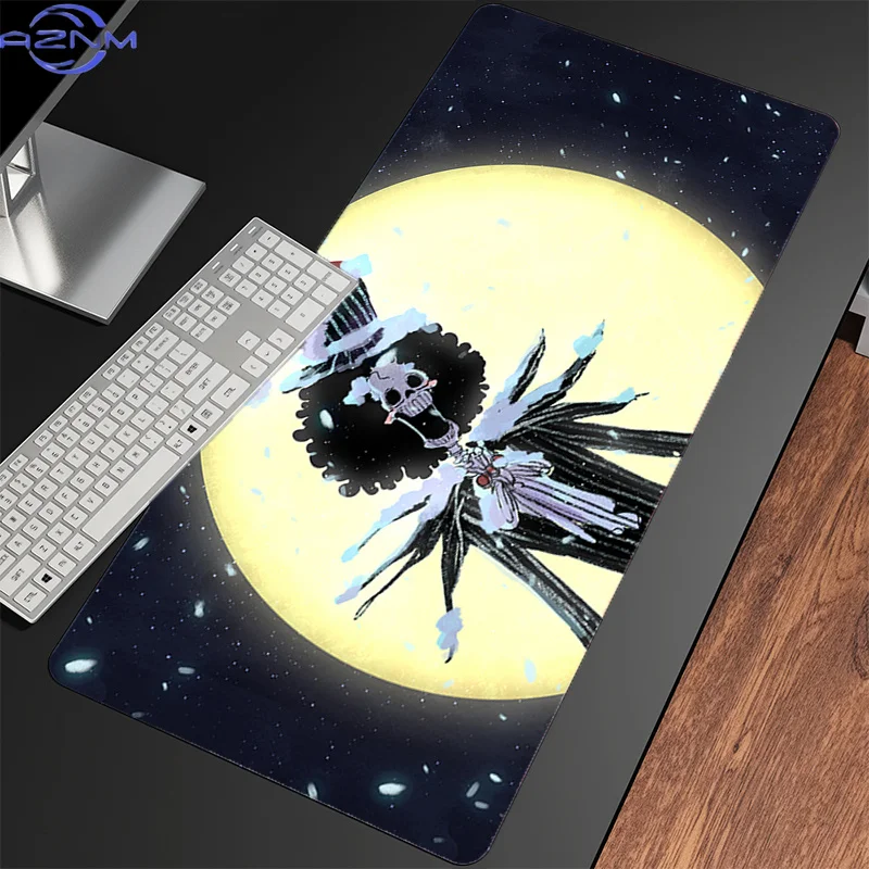 Oversized Mouse pad O-one P-piece Brook Gamer Essential Computer Desk Mat Gaming Keyboard pad Japanese Anime Carpet XXL Mousepad