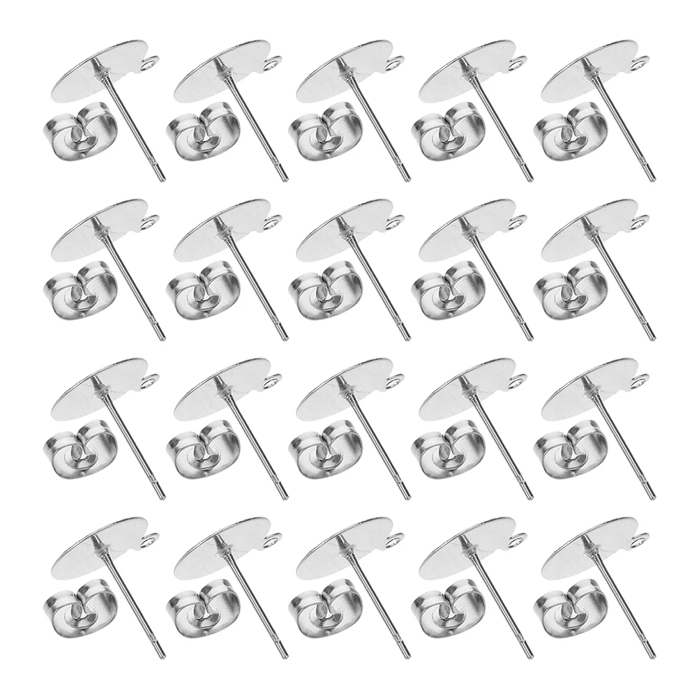

Earring Backings for Stud Earrings Crafting Supplies Findings Jewelery Making Pierced Backs Studs Locking Women