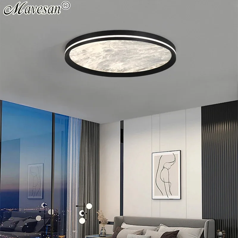 

Bedroom Ceiling Lamp Colorful Cloud Minimalist Home Decor LED Ceilijng Chandelier Full Spectrum Eye Protection Living Room Lamp