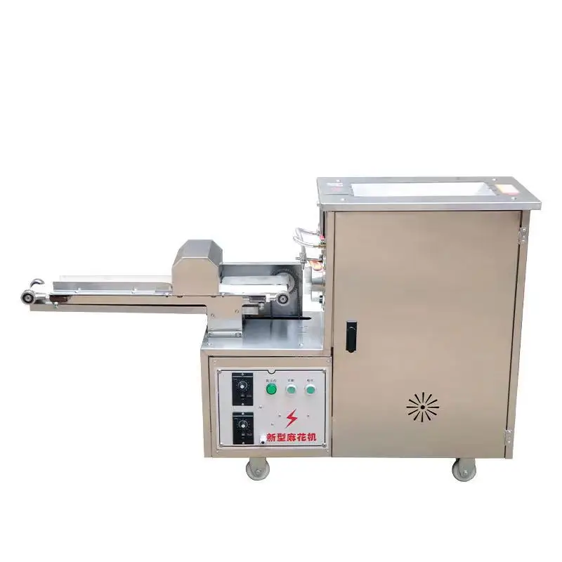 Automatic Dough Twist Making Machine Oil Spraying Multi Strand Twist Rubbing Machine Imitation Manual Mute Sanzi Machine Small