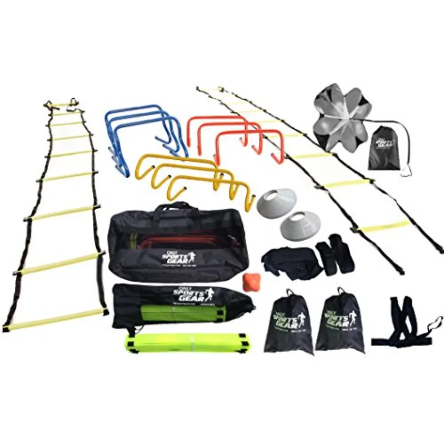 

Sports Exercise Fitness Equipment Speed Agility Training Kit Combo Set