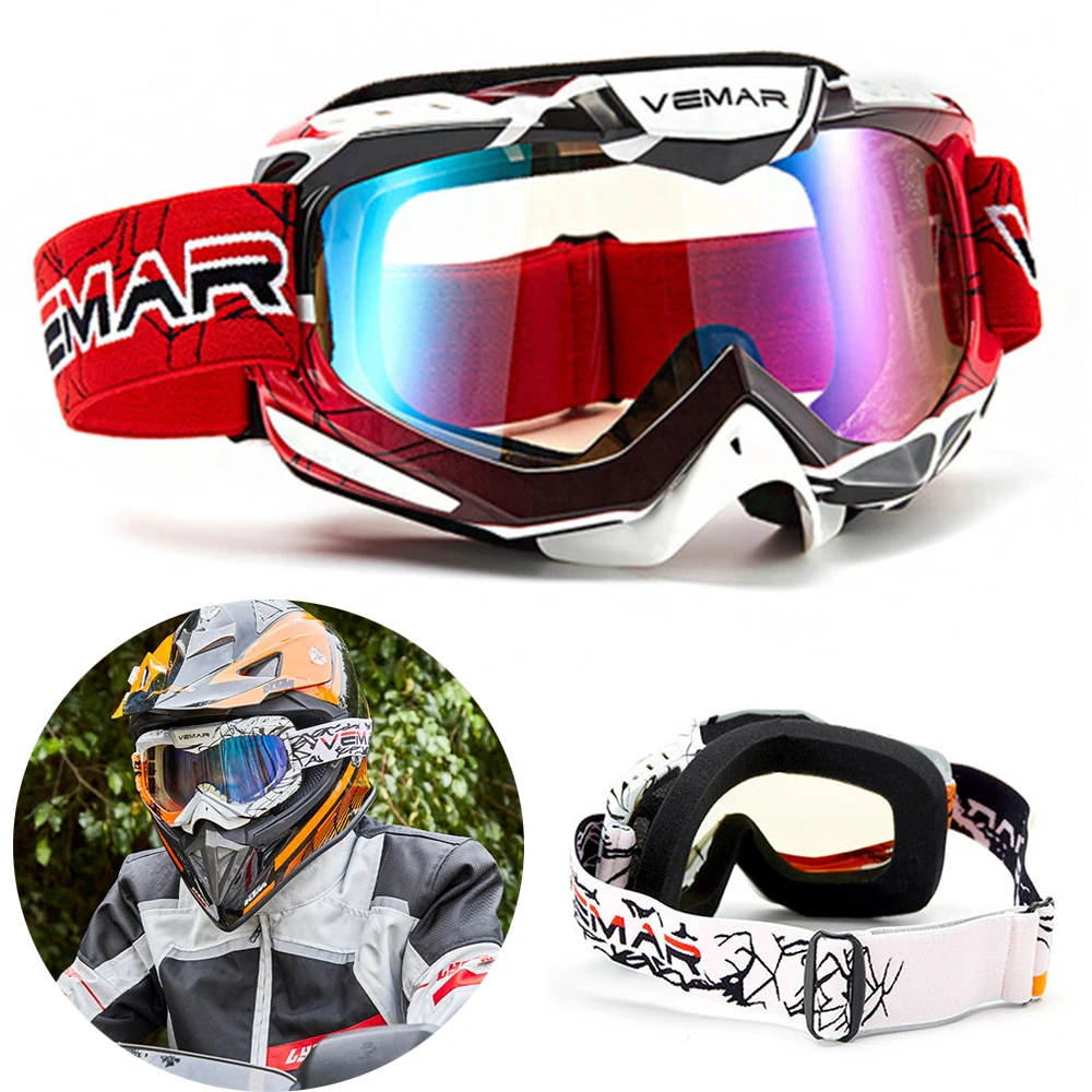 Outdoor Motorcycle Goggles Cycling MX Off-Road Ski Sport ATV Dirt Bike Racing Glasses for Fox Motocross Goggles Google