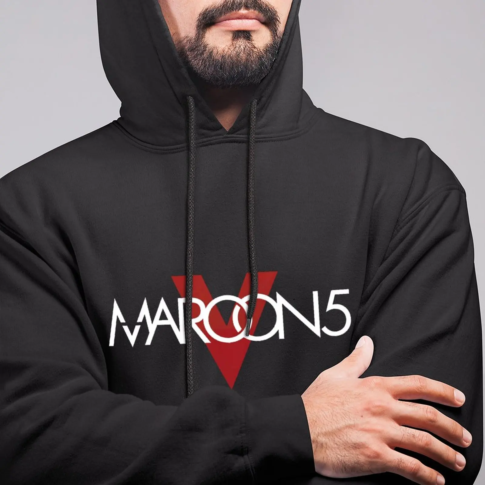 L.A Rock Band Hoodies Winter MAROON 5 Streetwear Sweatshirts Unisex Y2k Funny Custom DIY Oversize Pullover Hoodie