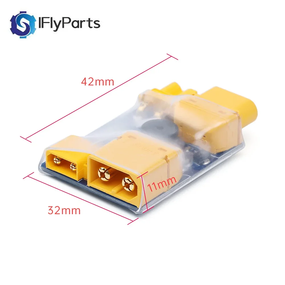 IFlight XT30 / XT60 Smart Smoke Stopper Fuse Test Safety Plug Short-circuit Protection Plug for FPV Racing drone