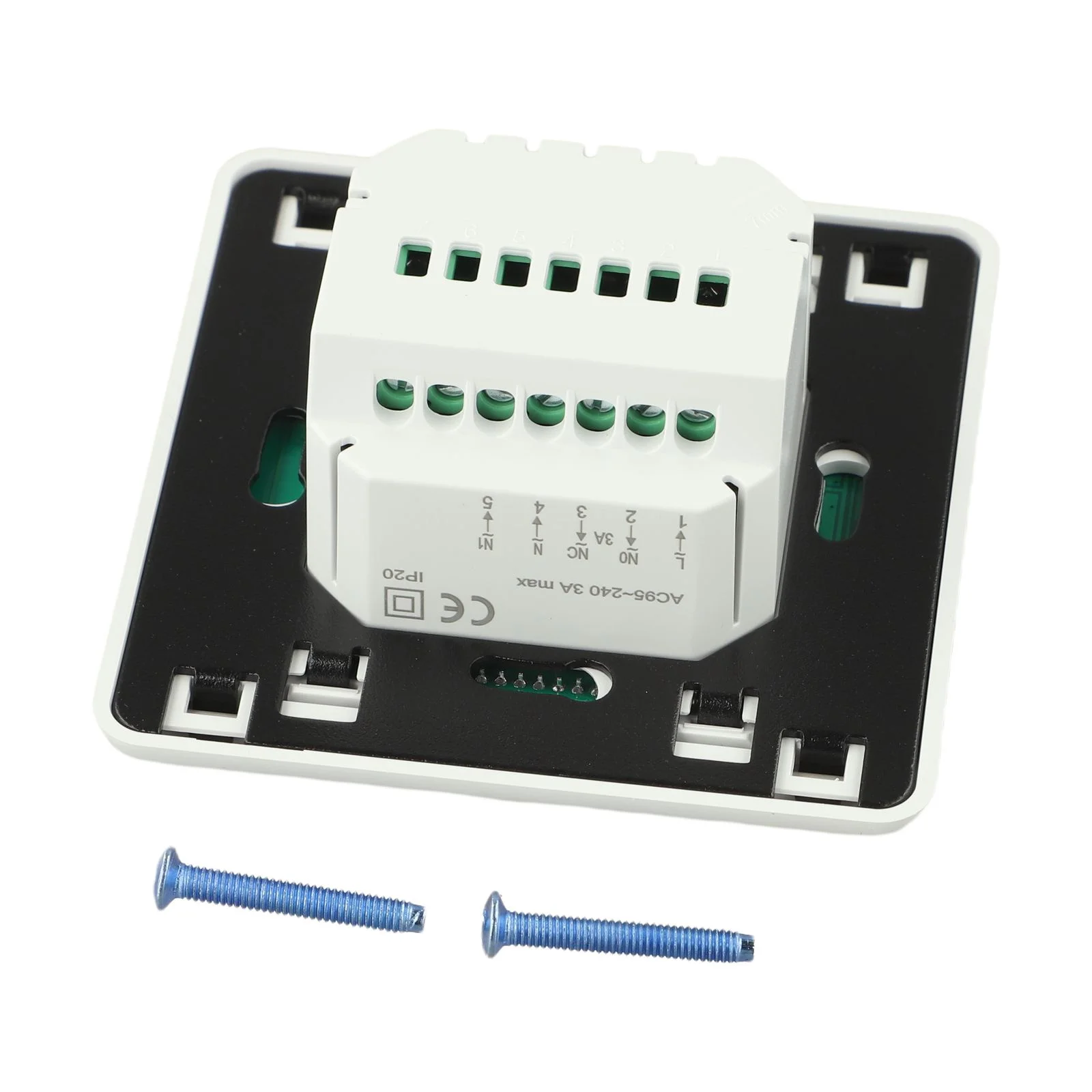 For Underfloor Heating Programmable Thermostat with LCD Display Offering Accurate Temperature Control and Low Power Consumption