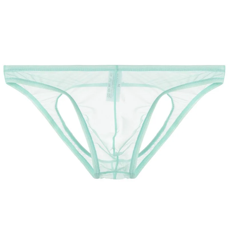 

Men's underwear ultra-thin ice silk nude briefs breathable triangle pants