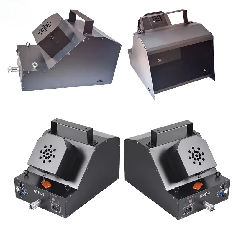 Electric DMX Single Head Storm Color Paper Co2 Confetti Blaster Machine for Dj Bar Club Parties
