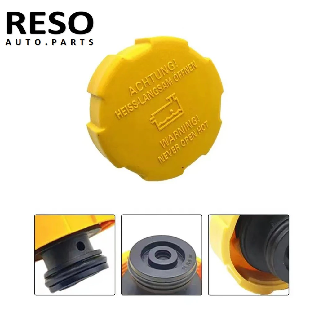 

RESO 1304677 60698806 Крышка расширительного бачка охлаждающей жидкости радиатора для Opel для SAAB 9-3 в сборе не требуется охлаждающая жидкость радиатора желтого цвета