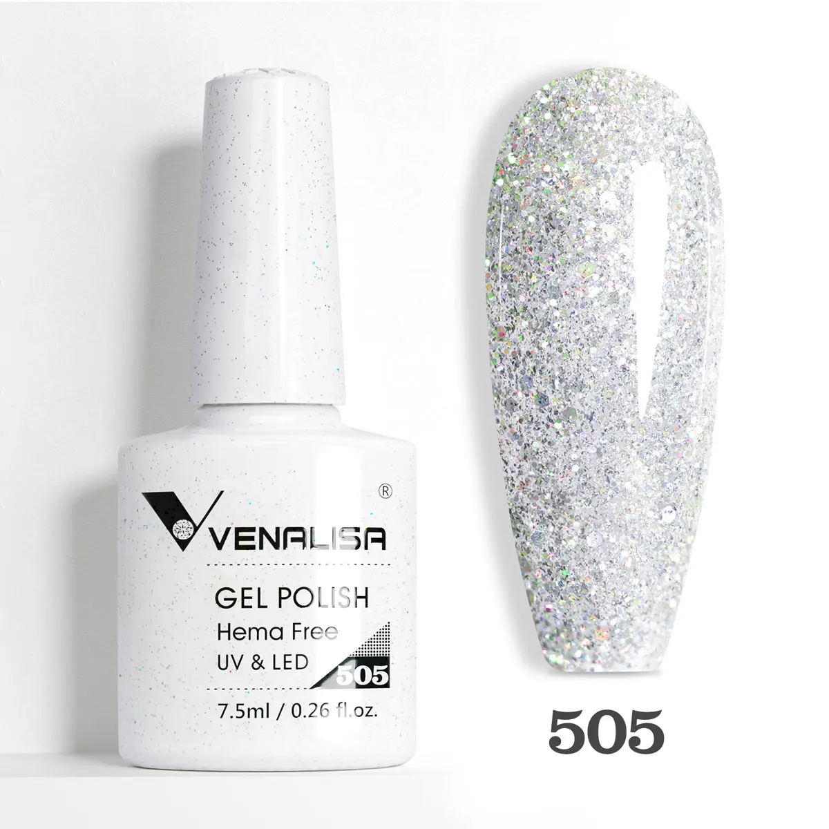 Venalisa 7,5ml HEMA-freier Nude Pink Nagelgel-Lack UV LED Maniküre Jelly Gel Nagellack zum Ablösen für perfektes Nagelfinish – Detail 10