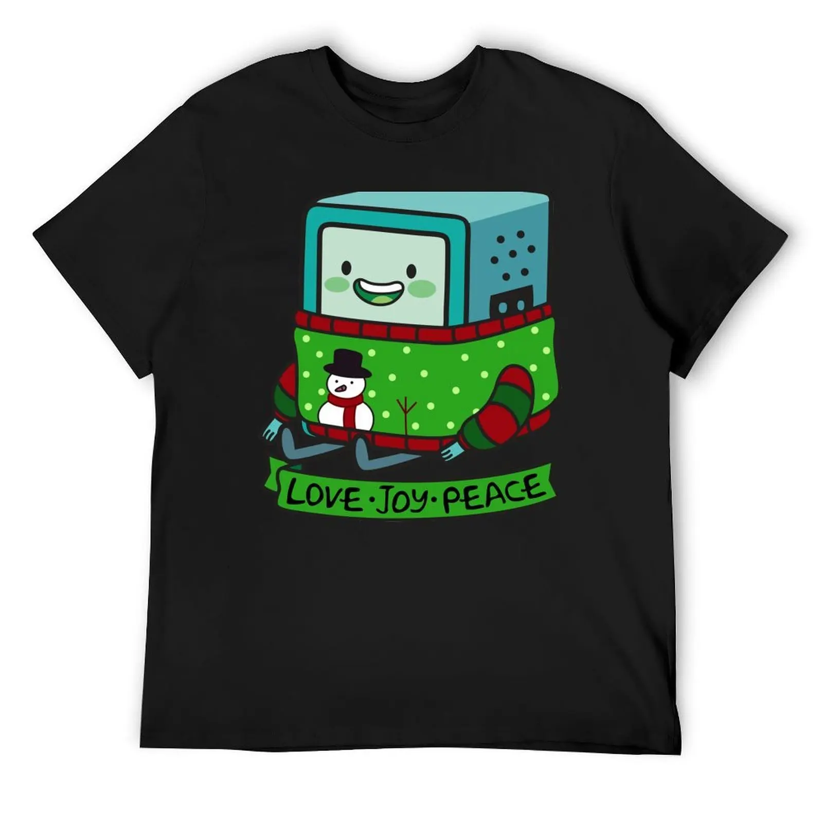 

BMO LOVE JOY PEACE T-Shirt summer clothes luxury designer clothes cotton man t-shirts t shirts for men