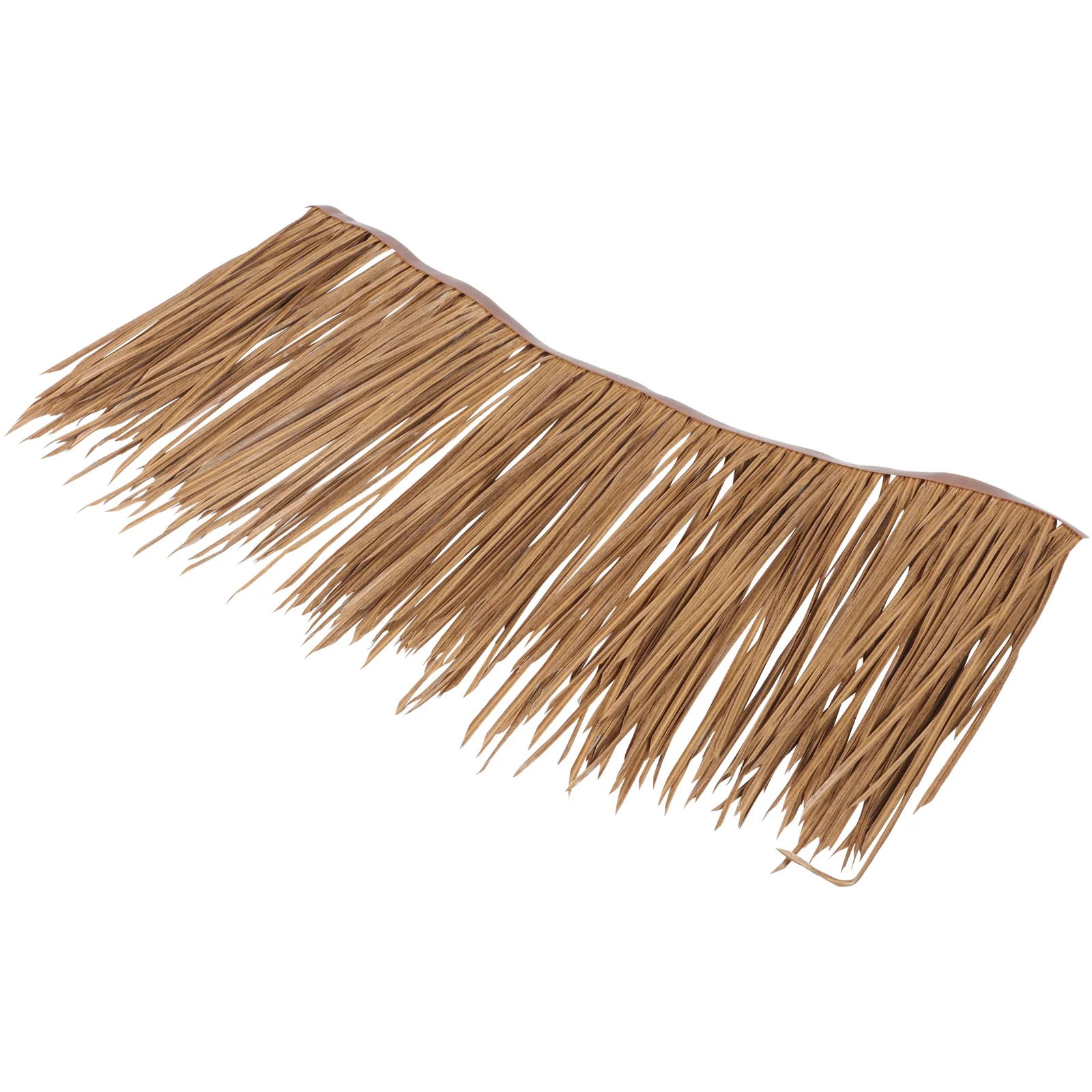 Artificial Roofing Palapa Simulation Thatch Roll Garden Yard Decorative Landscaping Diy Straw Roof Outdoor Indoor Flame