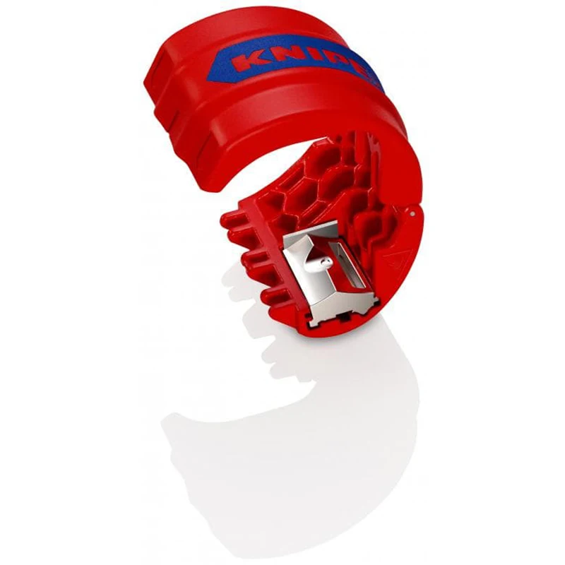 Imagem -02 - Cortador Knipex Bix para Tubos Plásticos Mangas de Vedação 90 22 10 bk