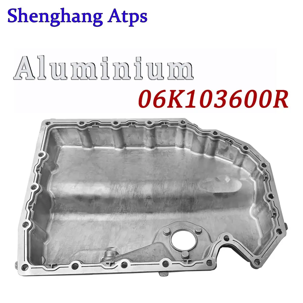 Aluminum Engine Oil Pan For Seat Alhambra Ateca Leon Tarraco 2016-23 1.8L 2.0L 06K103600R 06K103600D 06K103600AE 06K103600AA