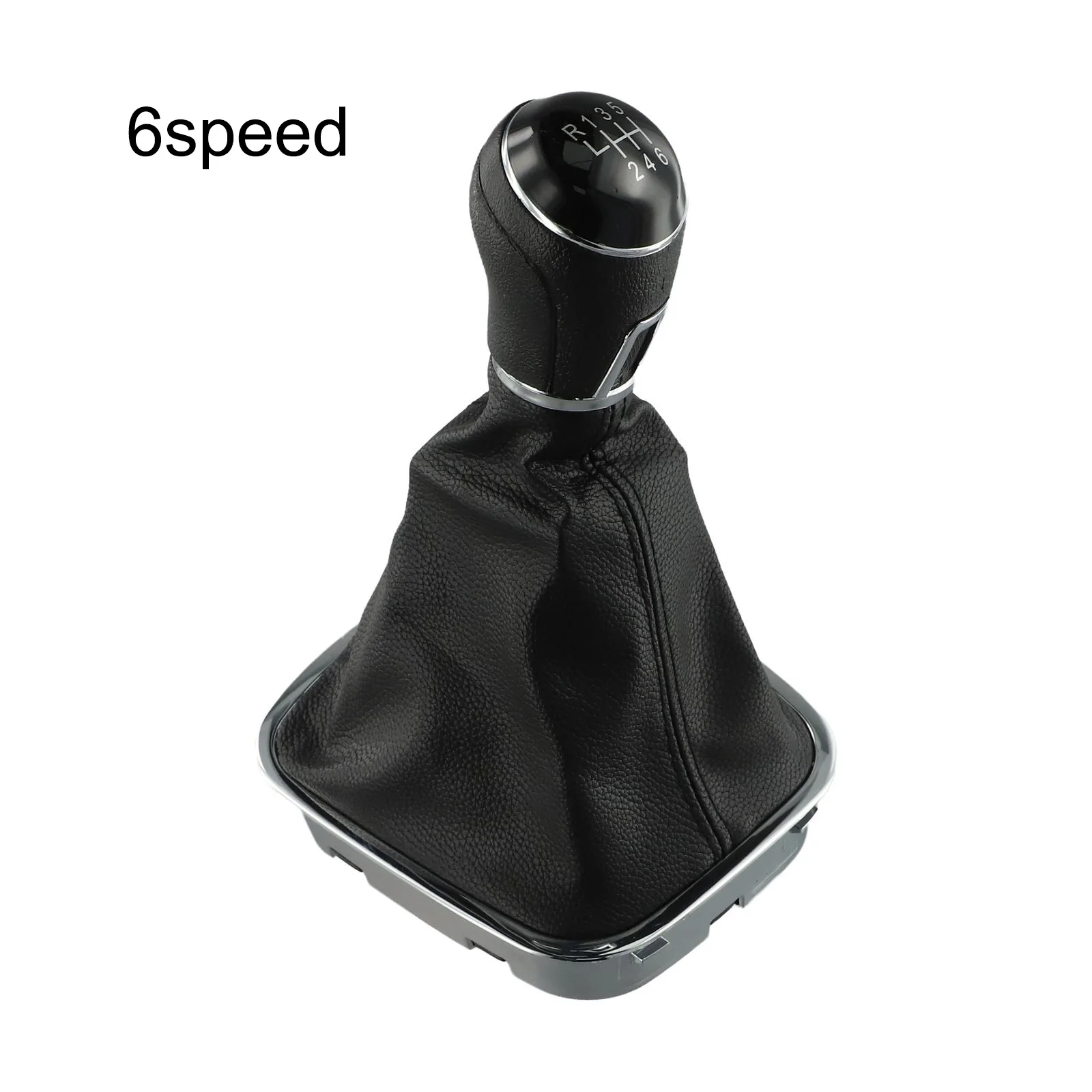 High Durability Leather Covered Gear Shifter Designed for Polo C Vehicles Years of Manufacture Between '15 '18