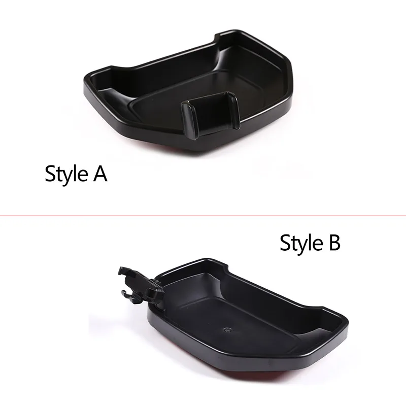 For Toyota Tundra 2014-2020 ABS Black Central Control Dashboard Phone Holder Storage Box Phone Holder Tray Car Accessories