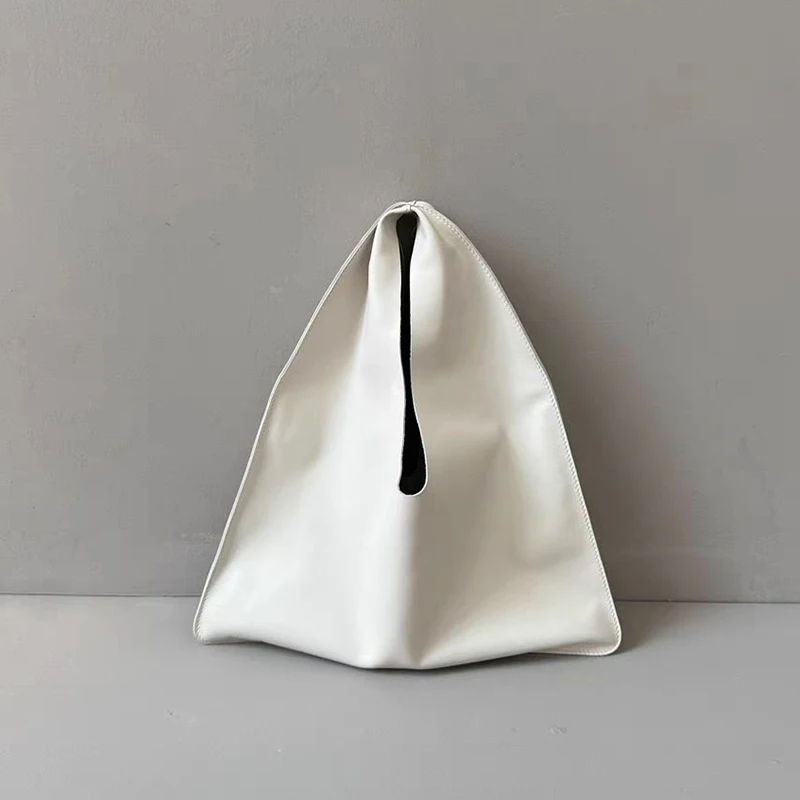 

Oversized Shoulder Bags For Women Soft Leather Large Capacity Shopping Totes Lightweight Underarm Shoppers Female Handbags