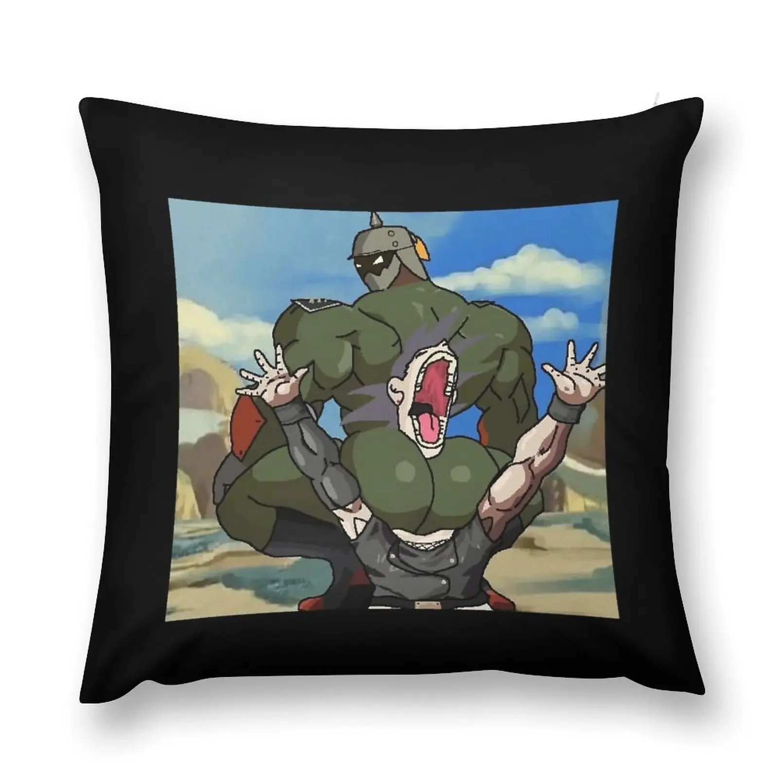 Potemkin ass strangling chipp with his cheeks Throw Pillow autumn pillowcase Decorative Cushion Cover pillow