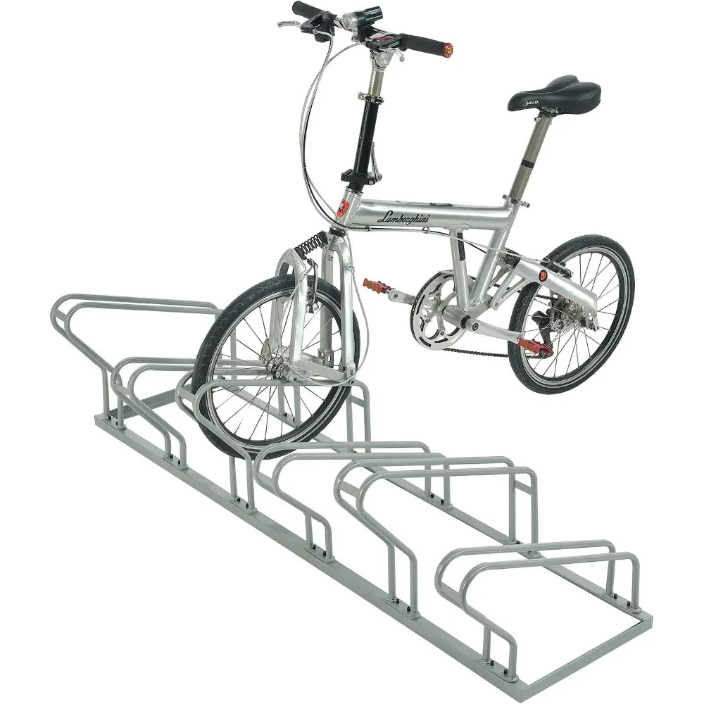 

Industrial Low Profile Bike Rack, Single Sided Version, 6-Bike Capacity