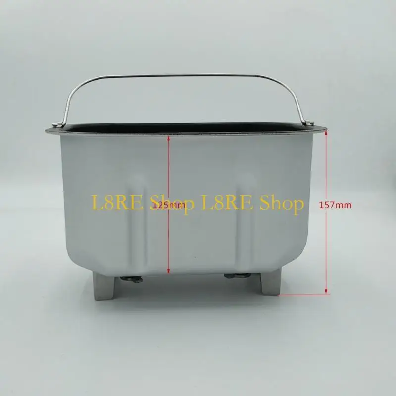 L8RE Bread Maker Baking Bucket Bread Machine Accessories Bread Maker Parts Double Mixing Bread Bucket Inner for BM1500
