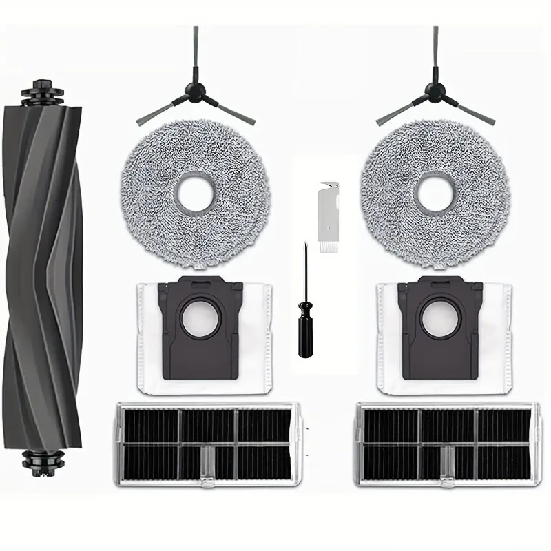 11 Replacement Parts for Dreame L10s Pro Ultra RLL82CE, Dreame X30 Ultra, and Mova E30 Ultra Robot Vacuums