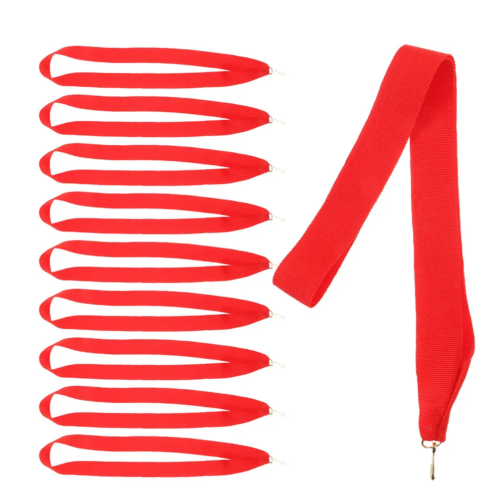 

15 шт. лент для медалей из высококачественного полиэстера с надежным зажимом, универсальные для мероприятий, вечеринок, спортивных турниров, держатели для лент