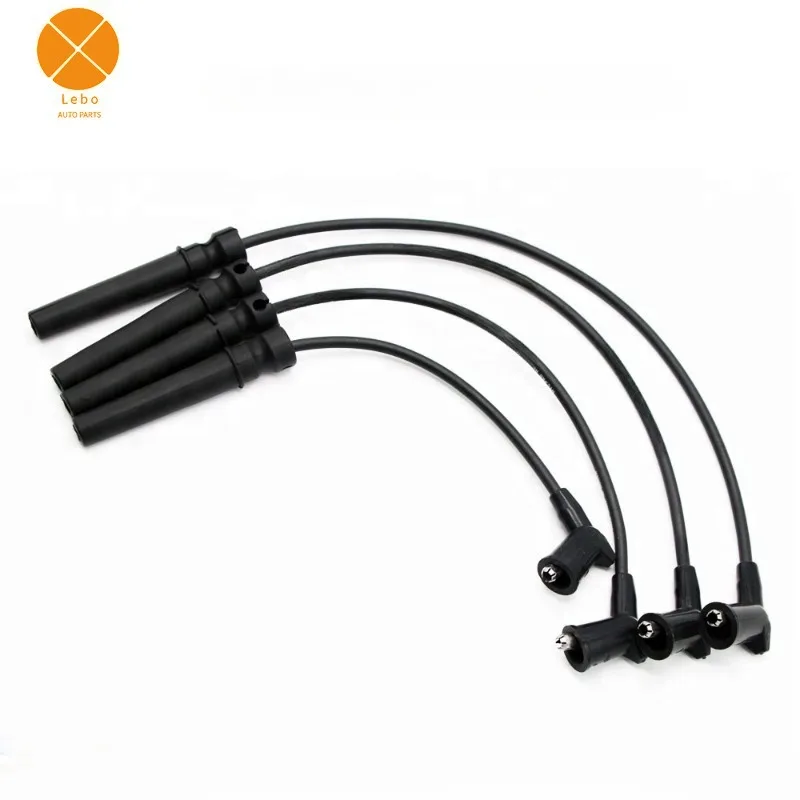 96450249 cars accessories Spark Plug Wire Ignition Cable Set for Chevrolet LACETTI NUBIRA OPTRA Daewoo LACETTI NUBIRA