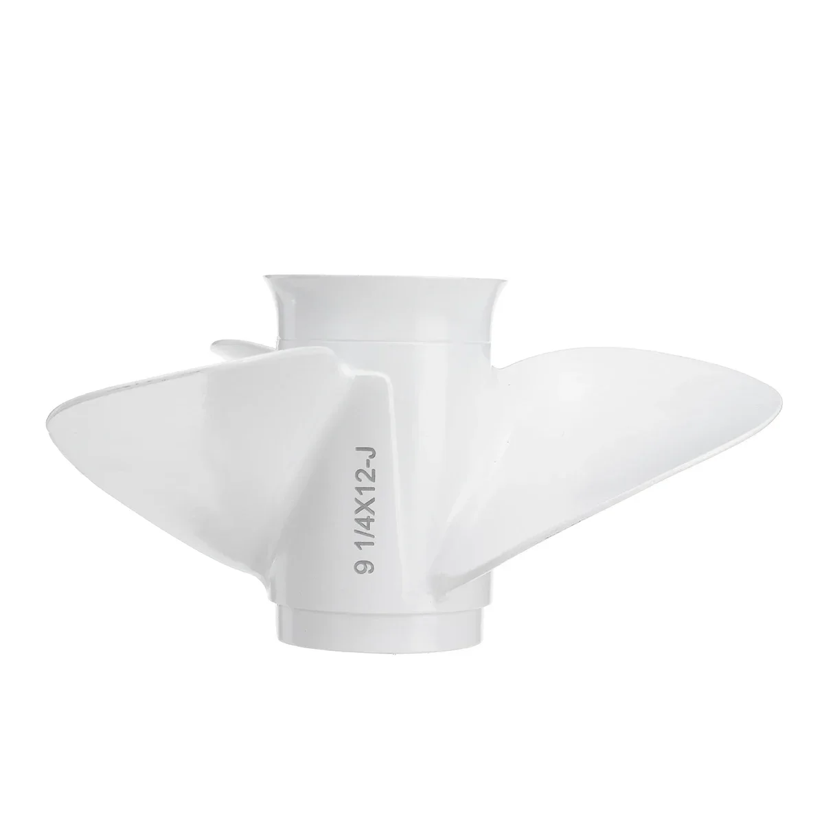 For Yamaha 9.9-15HP 683-45941-00-EL Boat Outboard Propeller 9 1/4 x 12 Aluminum White 8 Spline Tooth 3 Blade Marine Propeller