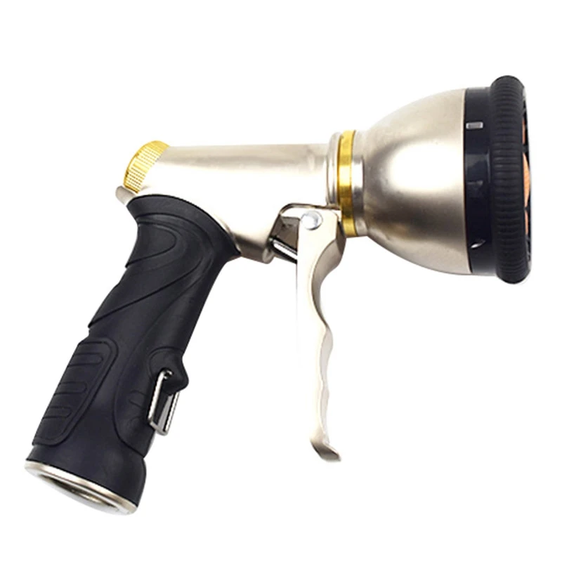 

AT35 Multifunctional Garden Watering Spray Head Multimode Water Sprayer High Pressure Car Wash Hose Nozzle Gardening