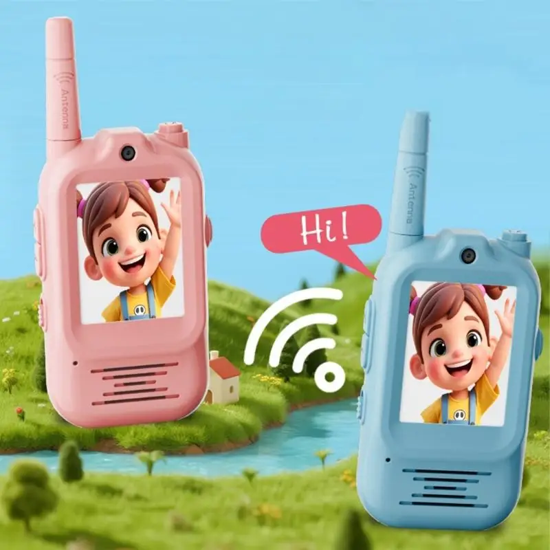 يقدم راديو الأطفال ذو الاتجاهين تصميمًا كرتونيًا لبطاريات ممتدة العمر وتشغيلًا سهلاً للتخييم المدرسي والأسرة A2UB