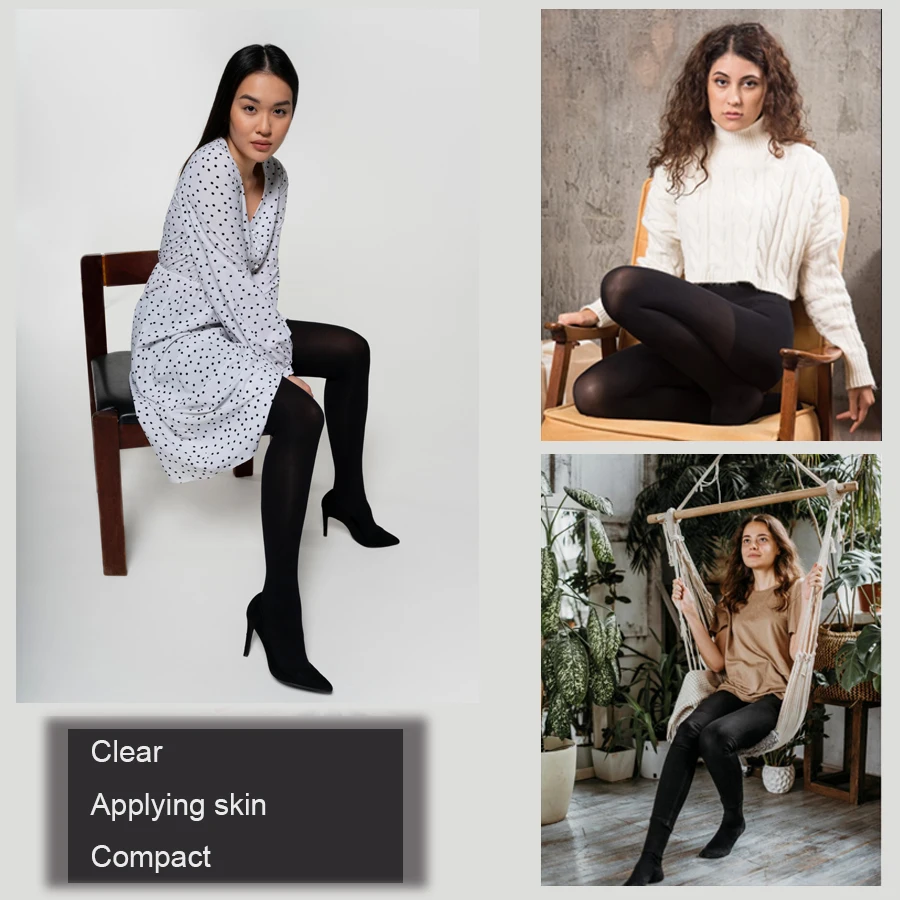ZHUOHUA Women Tights Plus Size Pantyhose with reinforced pantyhose shaping,tight and tear resistant,sexy pantyhose