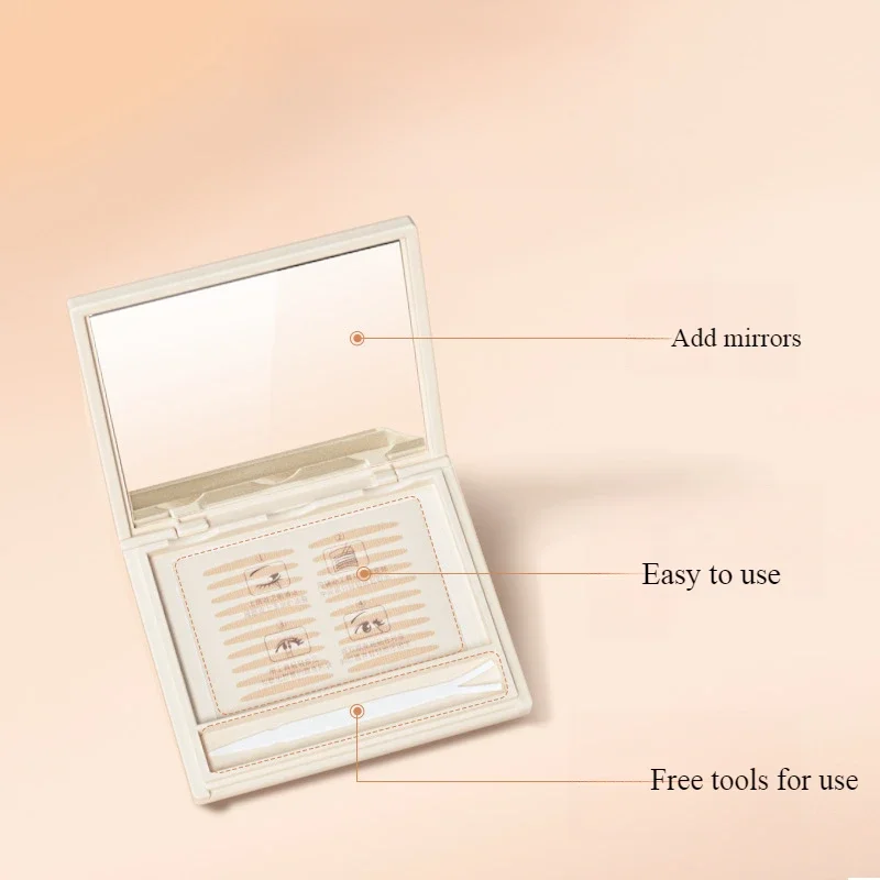 AKF Double Eyelid Patch Invisible Natural Durable Eyelid Tape Eyelid Lifter Strips Without Trace Makeup Tool