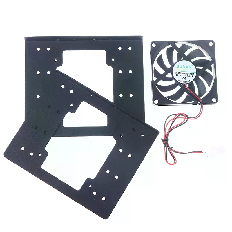 

Встроенный корпус 4F механический кронштейн для жесткого диска металлический 4x3,5 жесткий диск наложенный расширительный вентилятор охлаждения для корпуса ПК