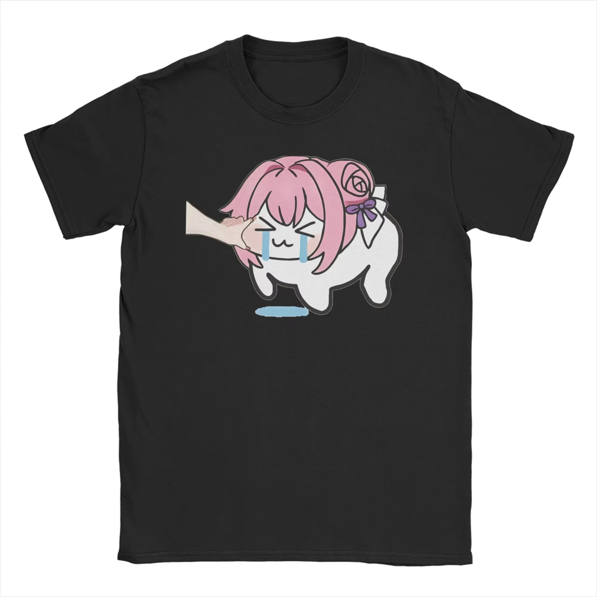 Modisches Neues Doro Meme Nikke T-Shirt für Männer und Frauen, Anime-Spiel-Spaß-Shirt, Kurzarm-Rundhals-T-Shirt, Baumwolle, Bedruckte Kleidung – Detail 7