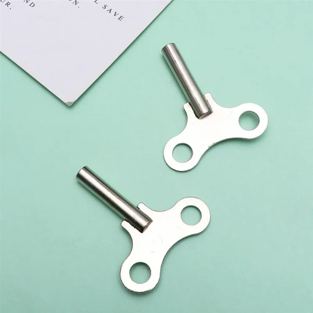 1Pc Steel Clock Key High Quality Winding Chain Repair Tool for Home Shop Clock Long Pattern Antique clock wall clock key