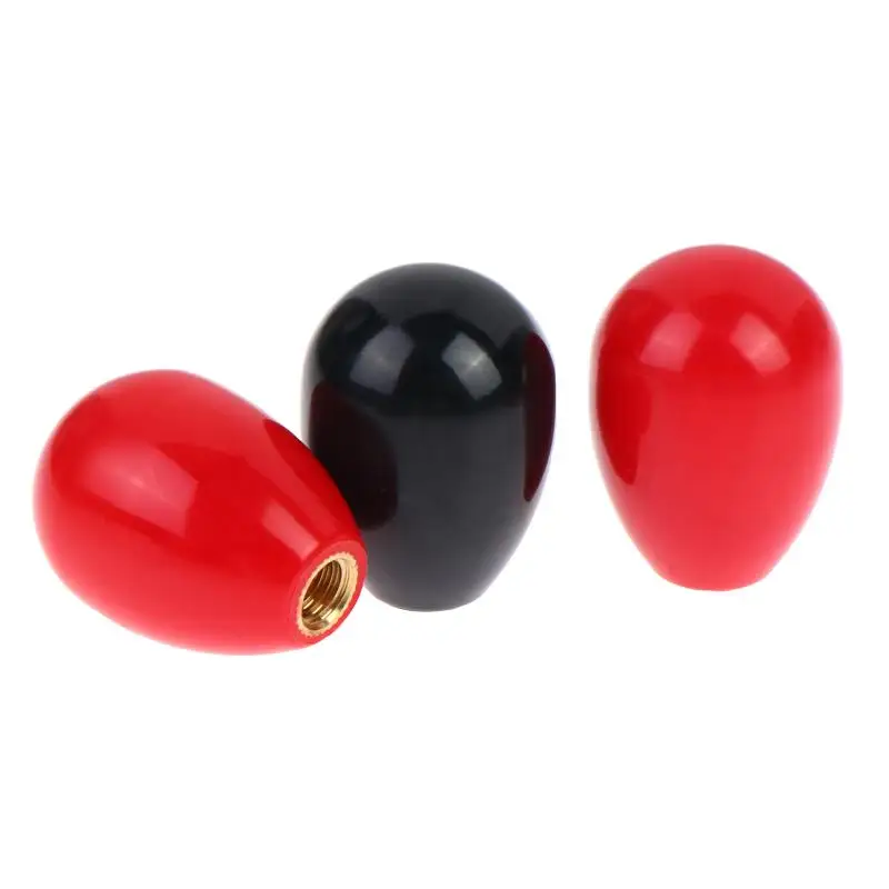 2Pcs Industrial Machine Handle Sleeves M8 M10 Oval Egg Shape Thread Brass Core Reliable Fittings for Equipment Upgrade view 5