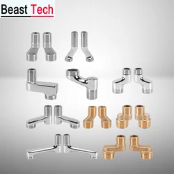 Shower Bend Foot Flower Sillon Faucet Variable Diameter Bend Foot Joint Lengthened Tall Curved Corner Foot Accessories 1Pcs