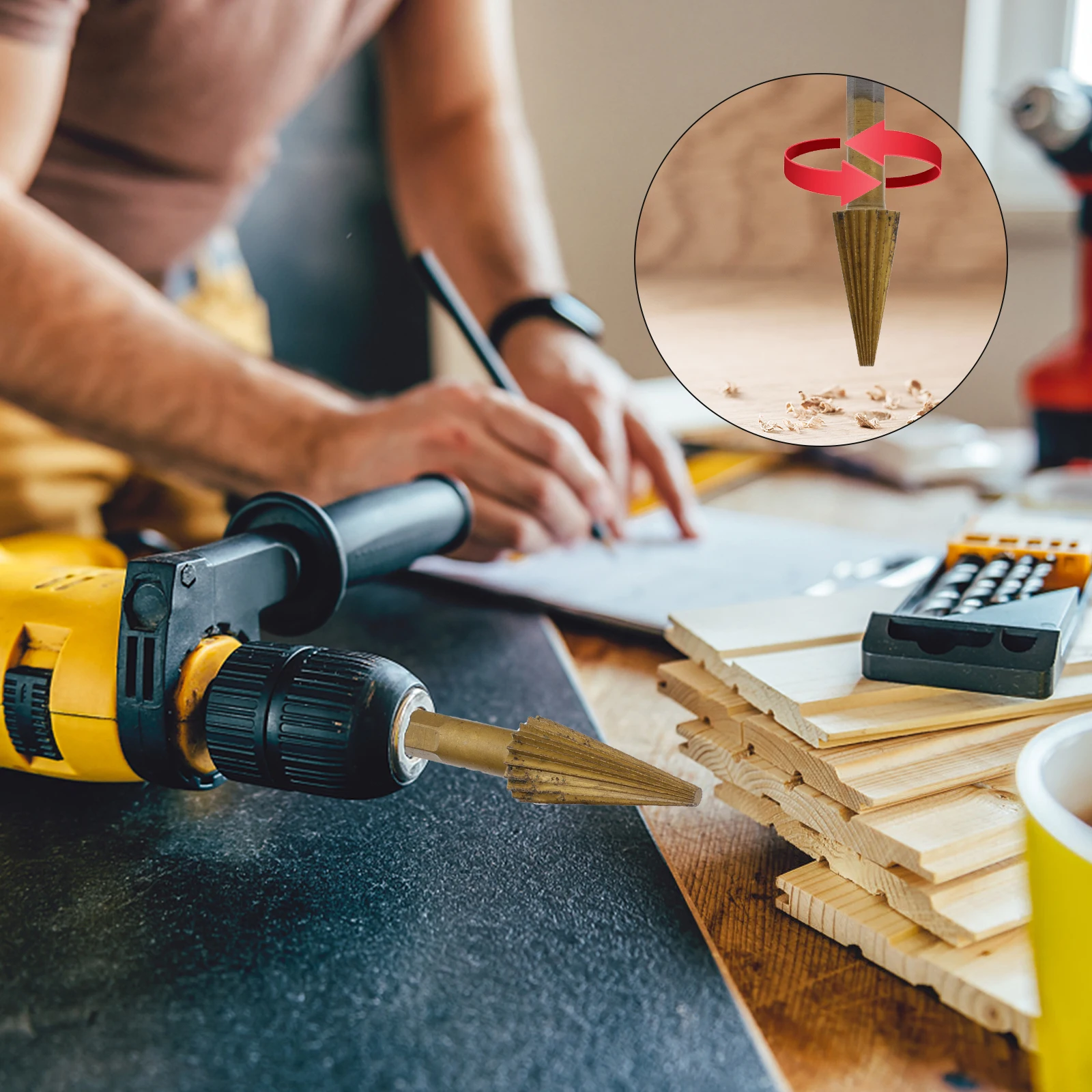 

5pcs Tool Speed Steel Rotary File For Wood Working Rotary Burr Set for Woodworking Metal Milling Drill Bit Tools Grinding Files