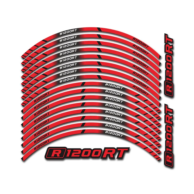 Наклейка на колесо мотоцикла, полоса обода, 17 дюймов, наклейка, водонепроницаемая лента для R1200RT, декоративная Водонепроницаемая наклейка