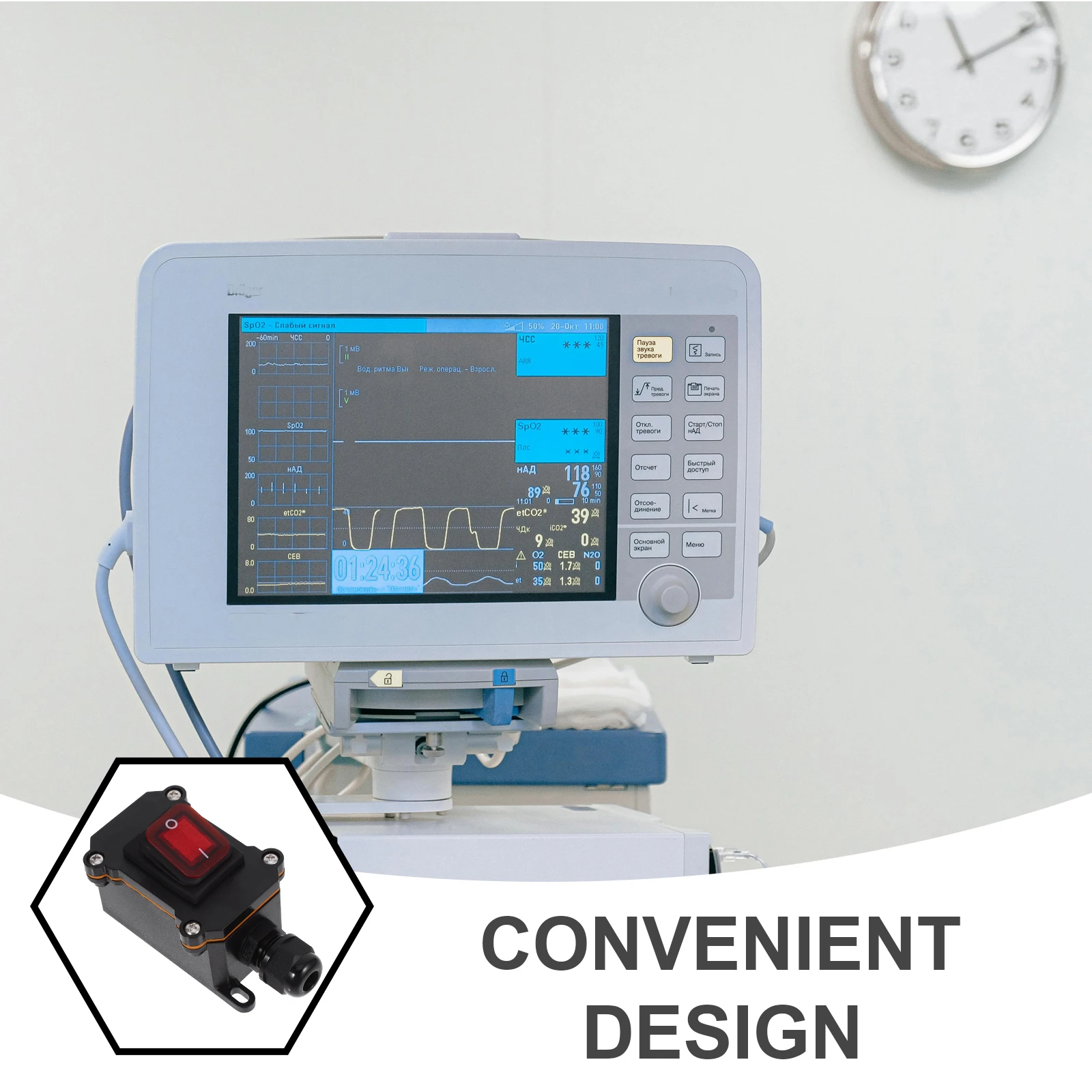 

1pc Waterproof Switch Heavy Duty Inline Cord Toggle For Outdoor Industrial Medical Equipment Extension Cord Switch Rocker