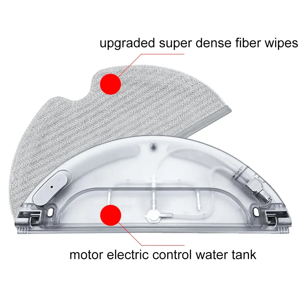 Электрическая тряпочка для швабры с полным покрытием для робота-пылесоса Xiaomi Mi 1C 1T STYTJ01ZHM, аксессуары, запасные части