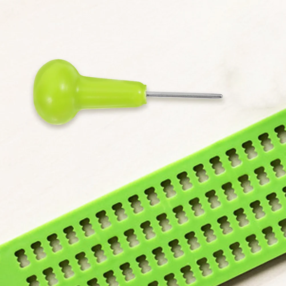 2-delige Braille schrijfpen voor blinde schrijver schoolbenodigdheden Stylus plastic pennen