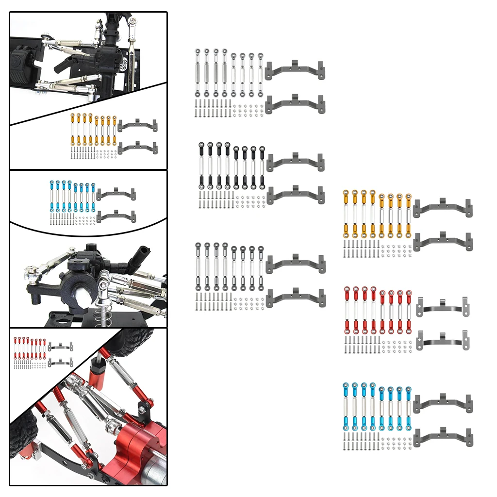 Metall-Zugstange / 12 Maßstab D90 D91 MN99S LKW Auto Hobby Modell Modifikation