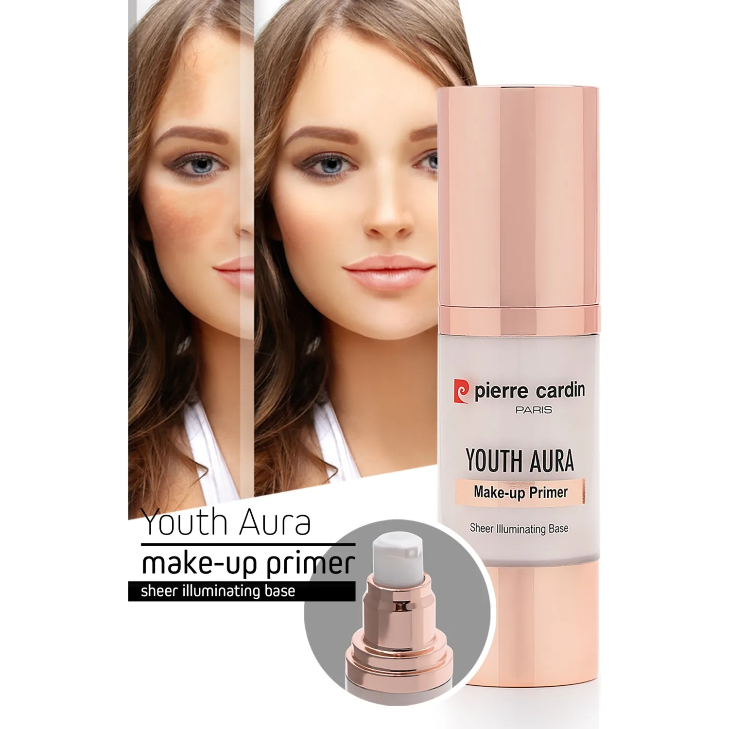 Pierre Cardin Youth Aura Make-Up Primer - 30 ml