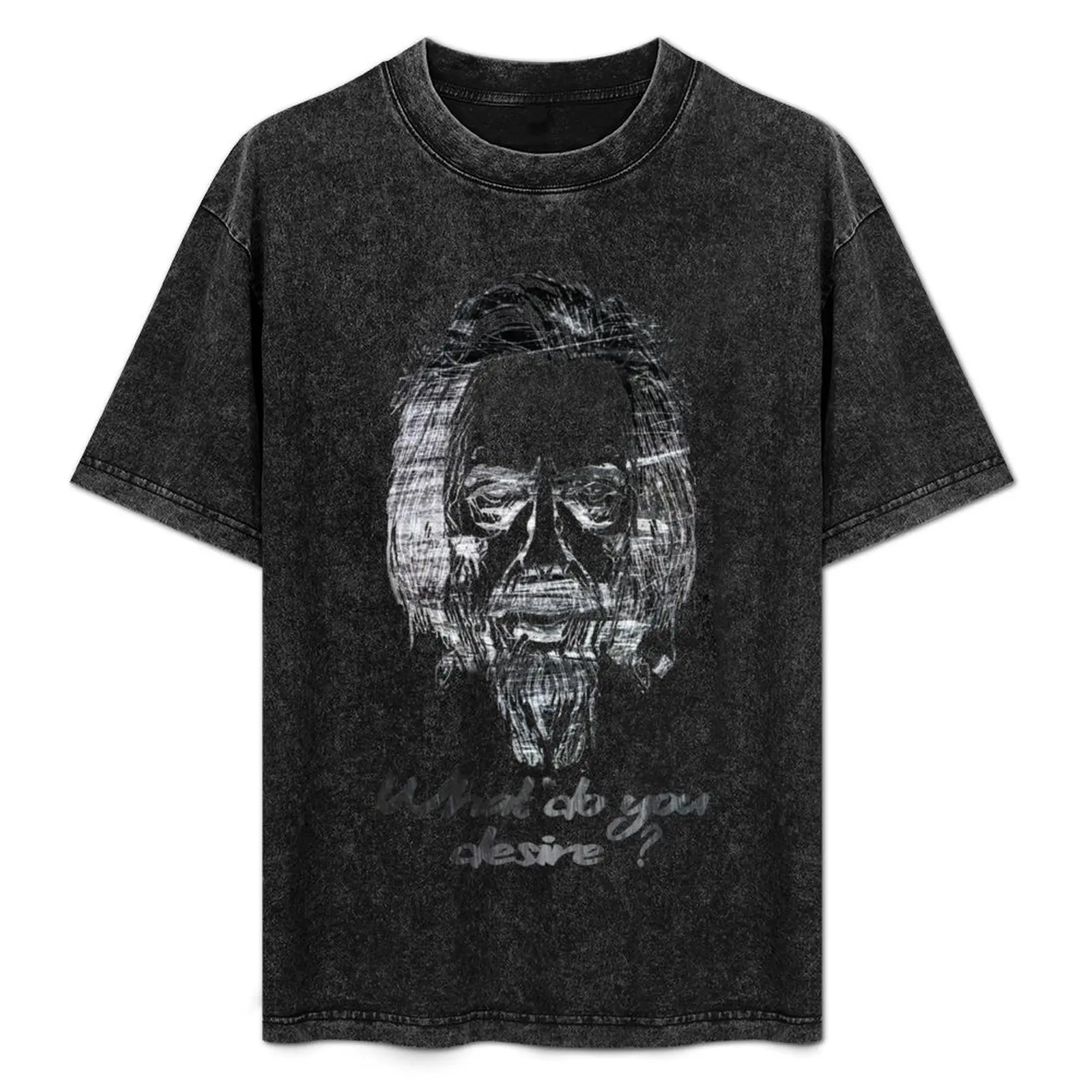 

Alan Watts - What do you desire T-Shirt Streetwear Print Tee Shirt